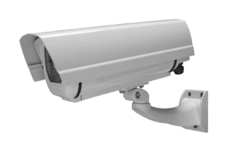 Global Proof KIT CKS605POE-compact- +TC+ST -NORISC Wetterschutzgehäuse aus Aluminium, inklusive Sonnendach, IP66