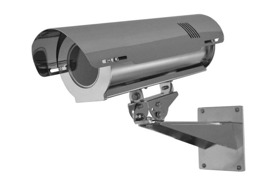 Global Proof KIT CSX805POE+TC+ST+RS Wetterschutzgehäuse aus Edelstahl, inklusive Sonnendach, PoE Heizung, IP67-0