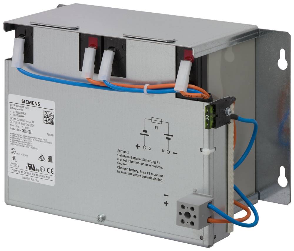 Siemens Indus.Sector Batteriemodul 24VDC,12Ah 6EP1935-6MF01-0