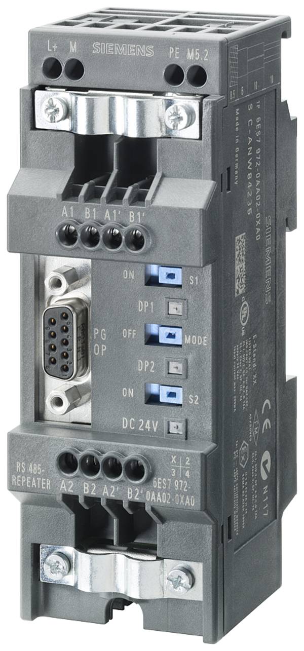Siemens 6ES7972-0AA02-0XA0 - SIMATIC DP, RS-485 Repeater zur Verbindung von PRO