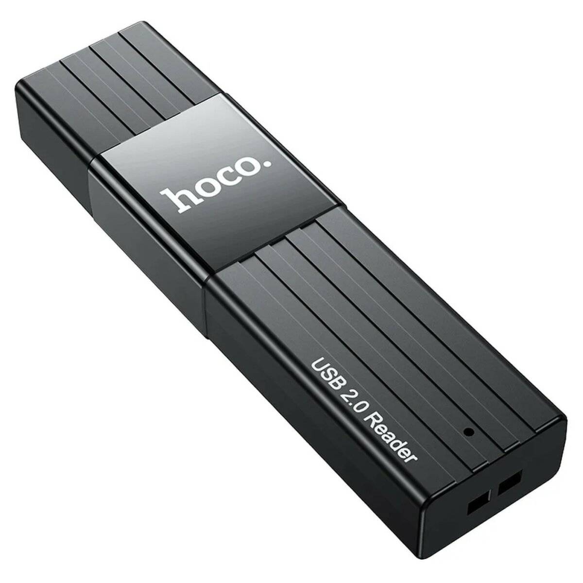 HOCO 2in1 USB A 2.0 HB20 Speicherkartenleser 2TB in Schwarz 480 Mbit/s-2