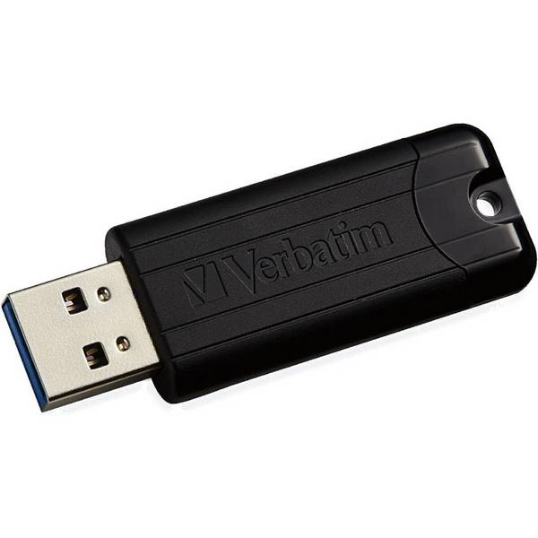 Kompakter USB-Stick in Schwarz – Daten sicher und effizient im Büro speichern USB 2.0 128 GB