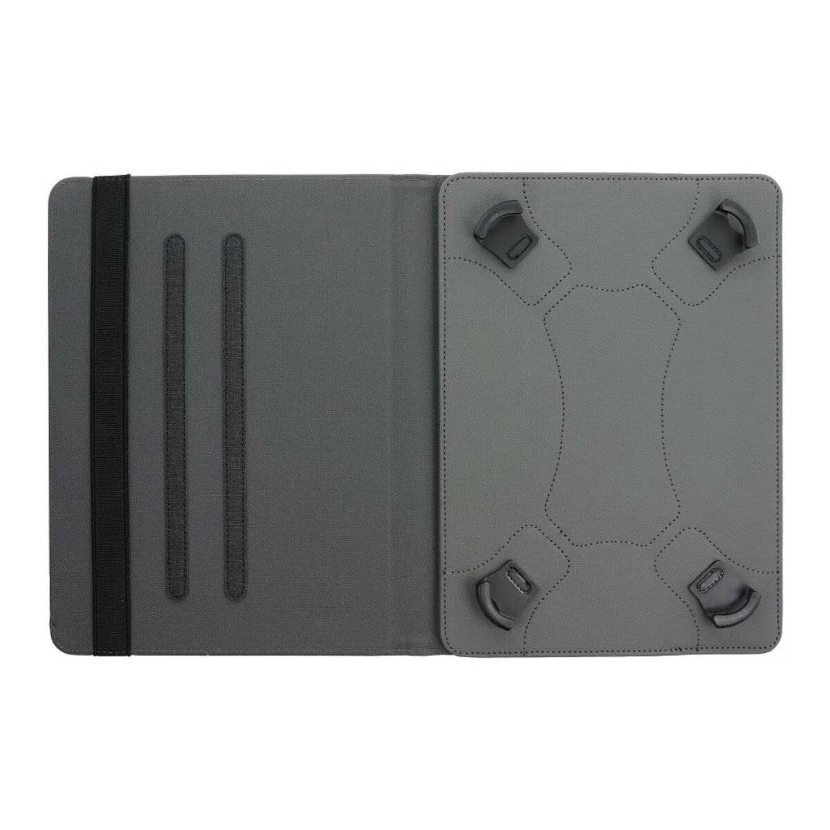 Universelle Hülle kompatibel mit 10 Zoll Tablet Schutzhülle mit Standfunktion Cover Schwarz-3