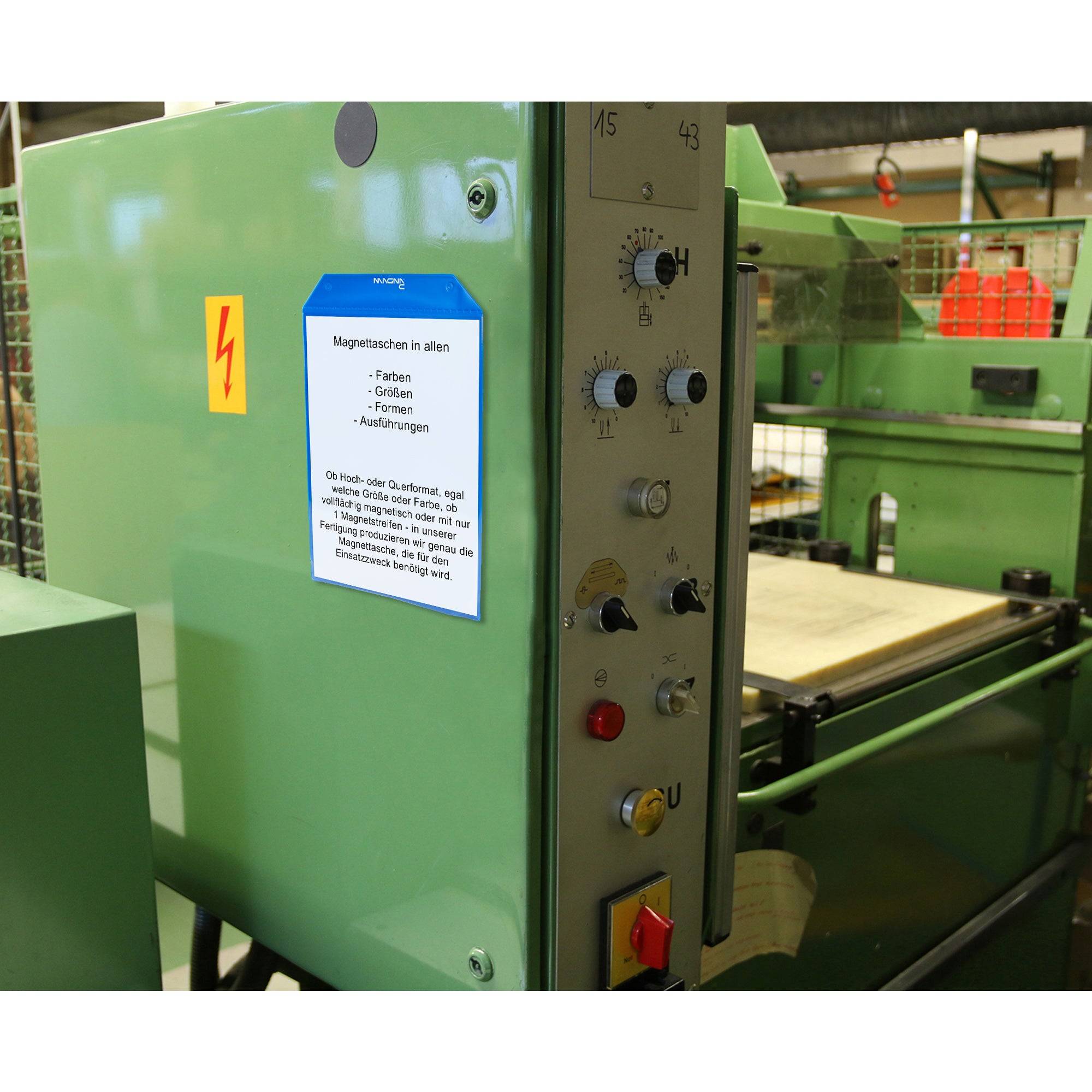 Magna-C Magnettasche 220x300mm mit Magnetband für DIN A4-3