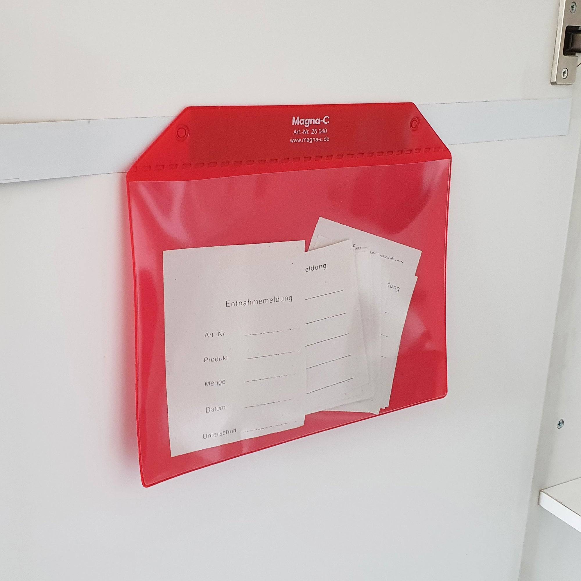 Magna-C Magnettasche 217x155mm mit Magnetband für DIN A5-3