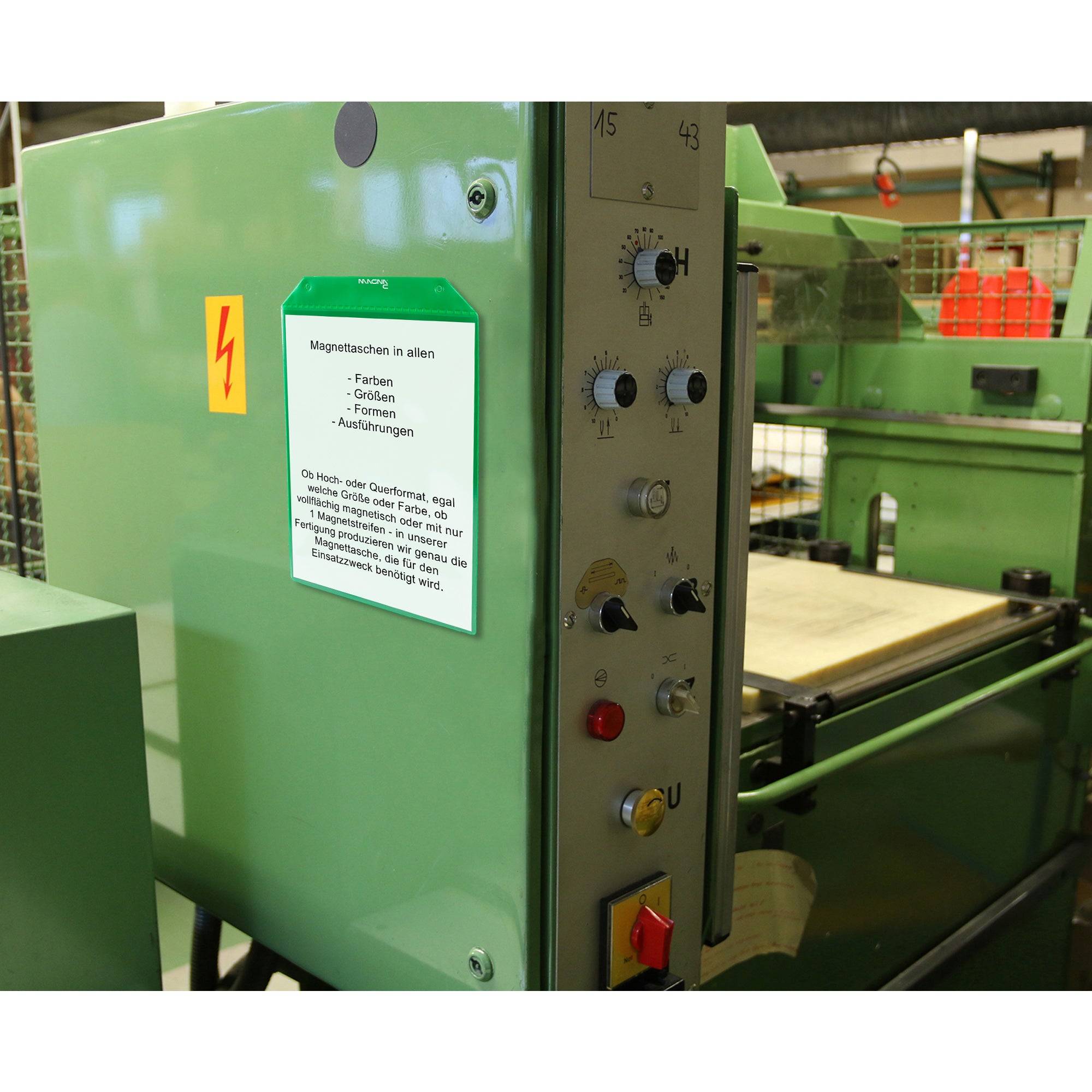 Magna-C Magnettasche 220x300mm mit Magnetband für DIN A4-4