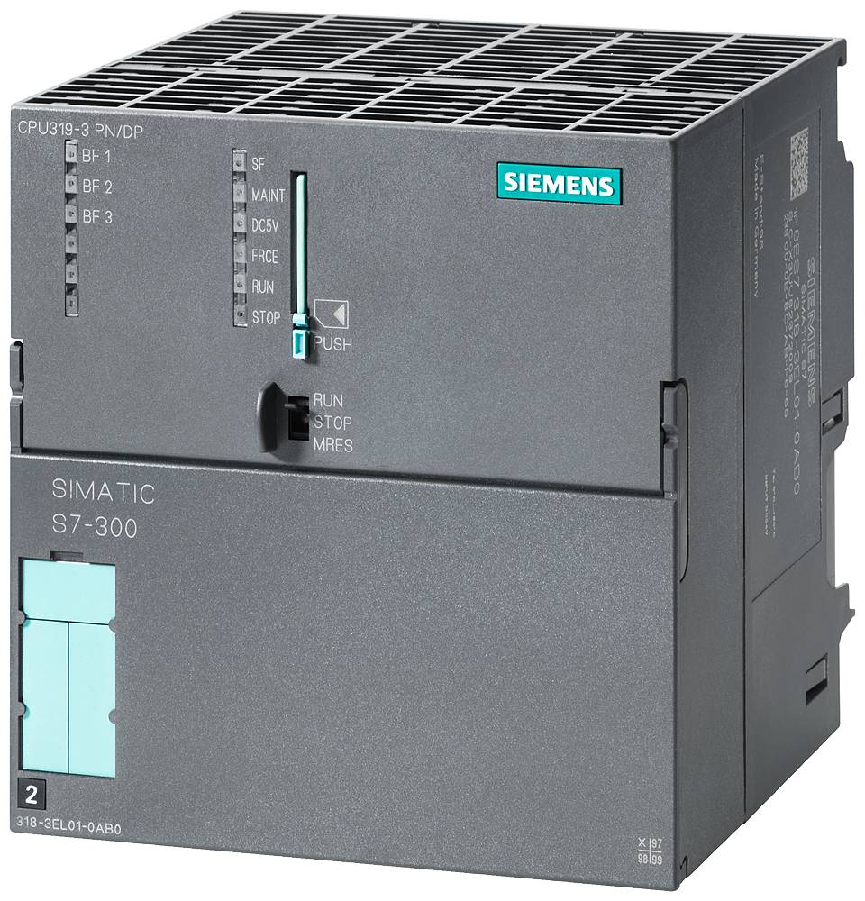 Siemens Dig.Industr. Zentralbaugruppe 2Mbyte 12MBit/s 6ES7318-3EL01-0AB0-0