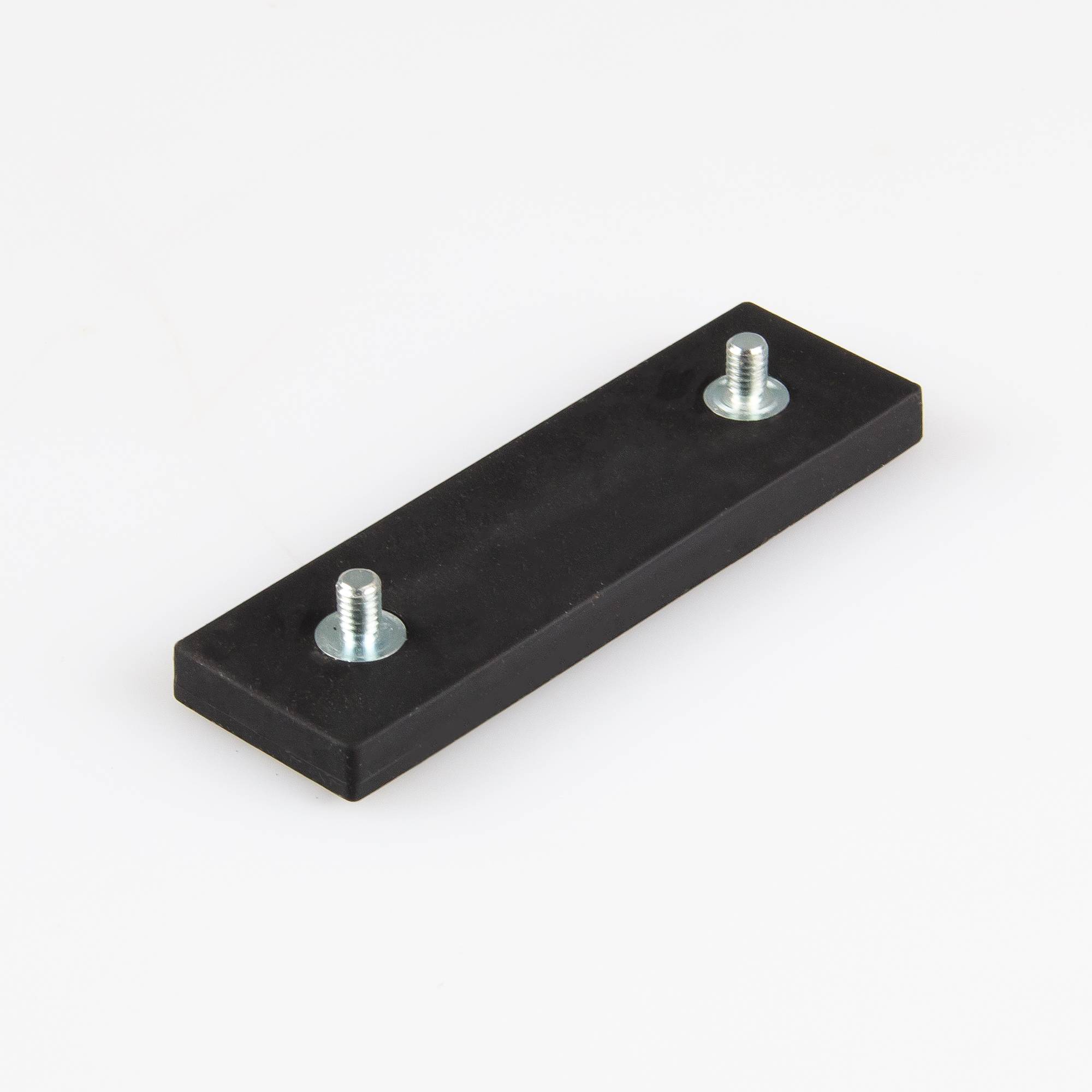 Magna-C Gummiertes Magnetsystem 75x22,5x6mm Gewindezapfen-1