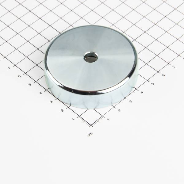 Magna-C Neodym Flachgreifer Ø60x15mm mit zylindrischer Senkung