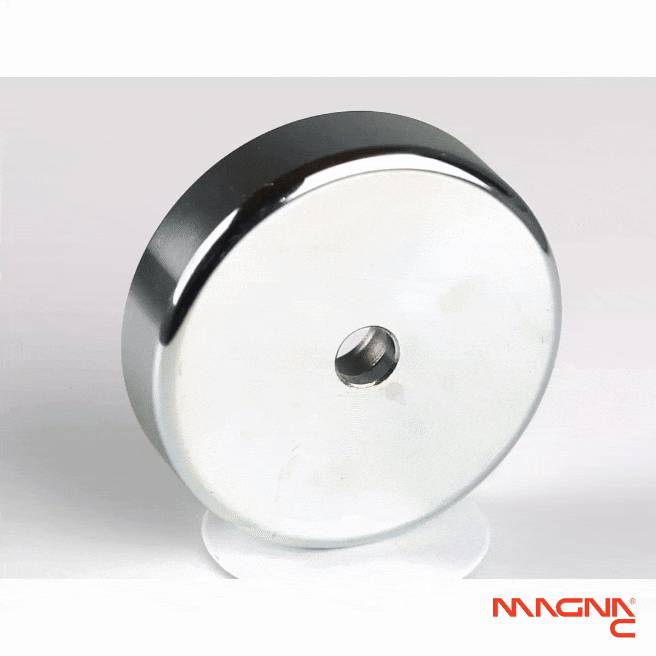 Magna-C Neodym Flachgreifer Ø60x15mm mit zylindrischer Senkung-3
