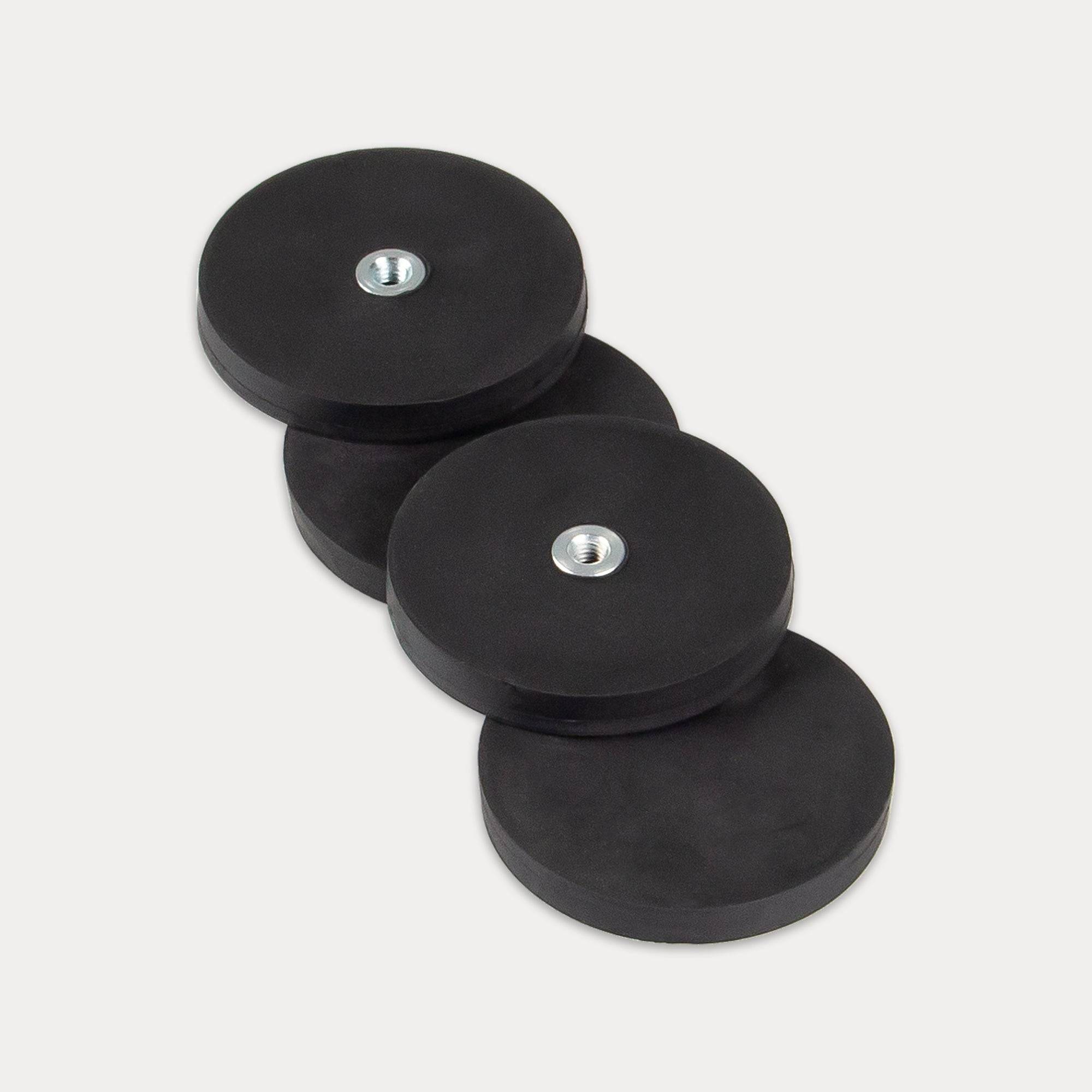 Magna-C Gummiertes Magnetsystem Ø43x6mm mit Innengewinde-3