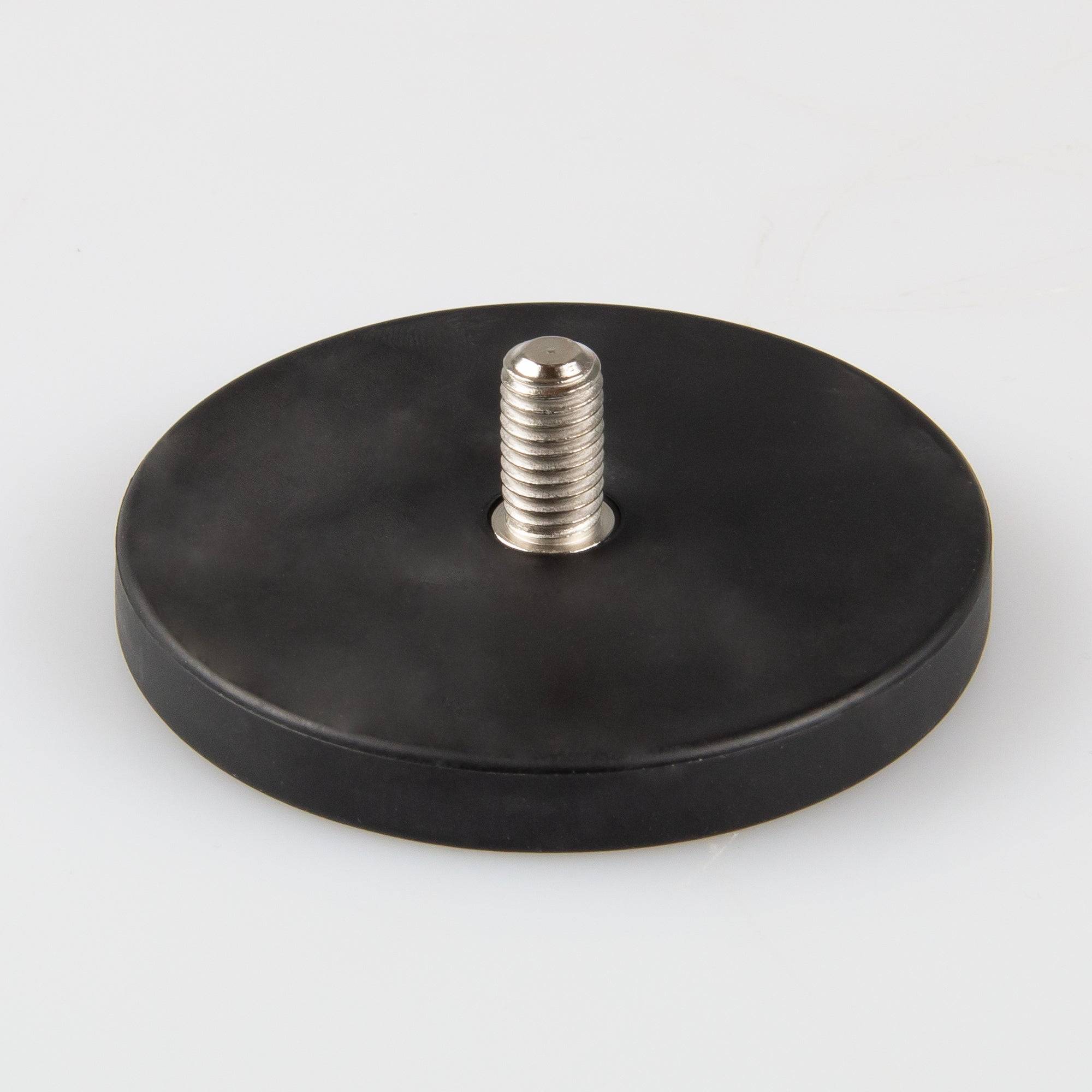 Magna-C Gummiertes Magnetsystem Ø66x8,5mm mit Gewindezapfen-2