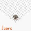 Magna-C Flachgreifer aus SmCo dichtgeschweißt Ø20x7,5mm mit Gewindezapfen