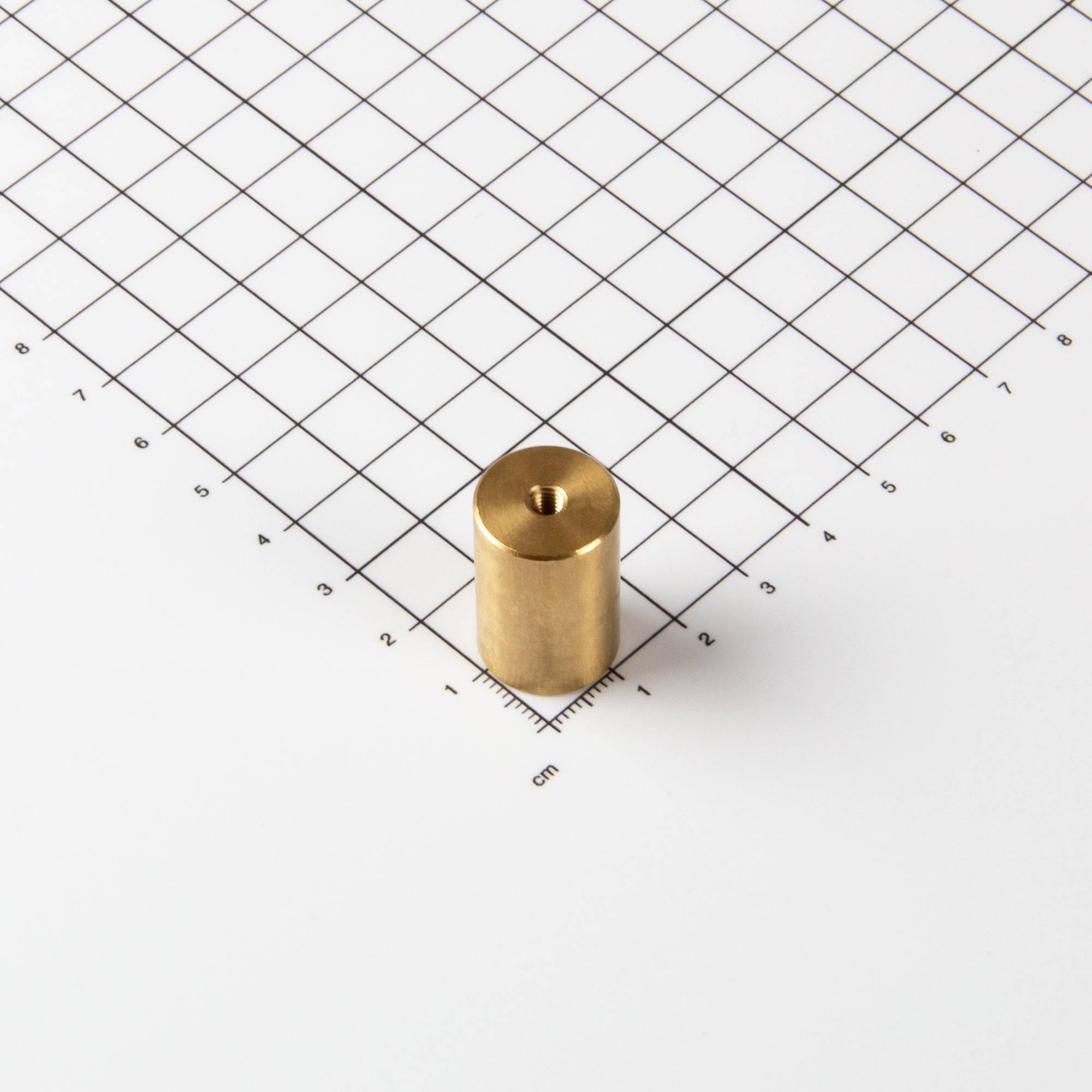 Magna-C Messing Stabgreifer aus Neodym Ø16x25mm mit Innengewinde