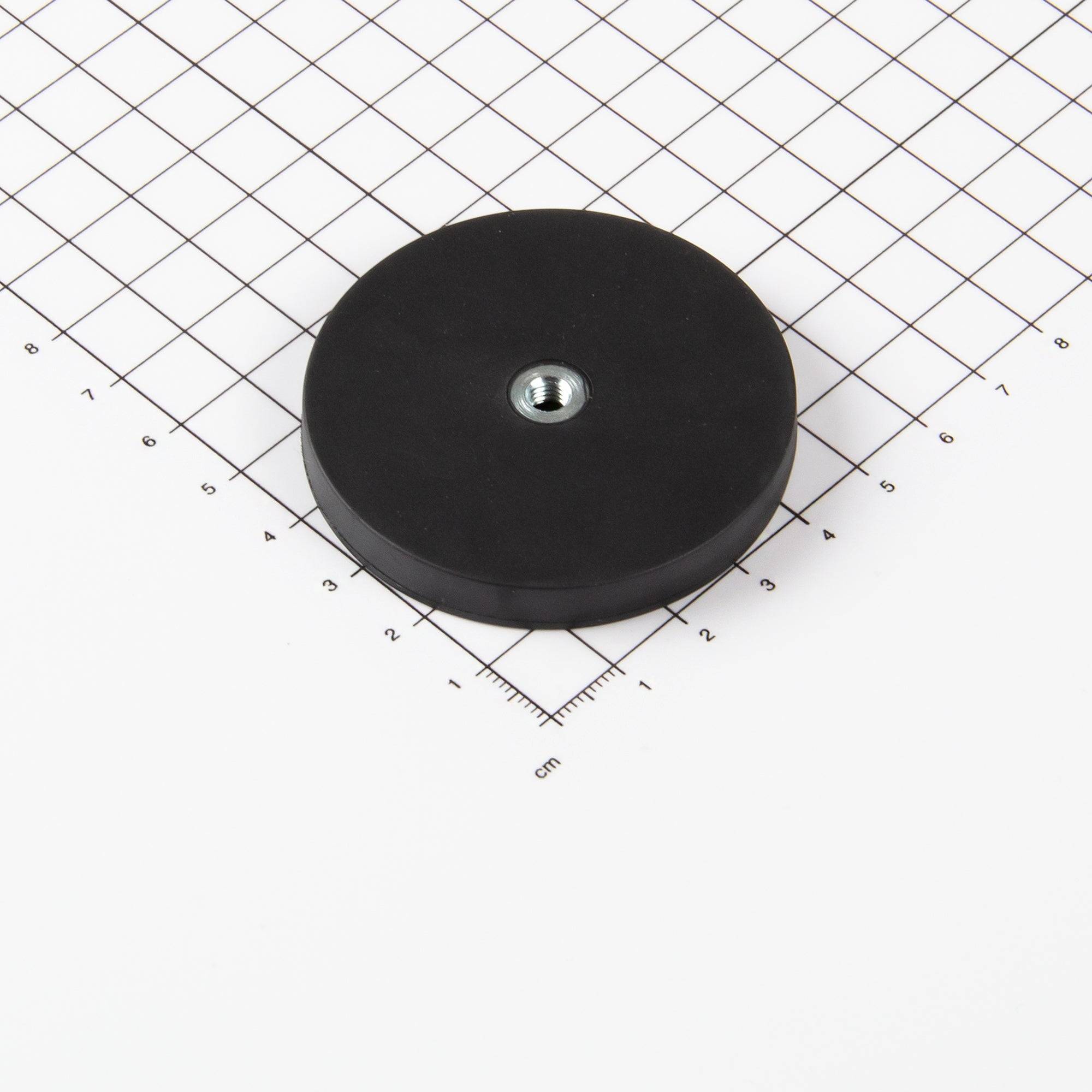 Magna-C Gummiertes Magnetsystem Ø57x7,6mm mit Innengewinde-0