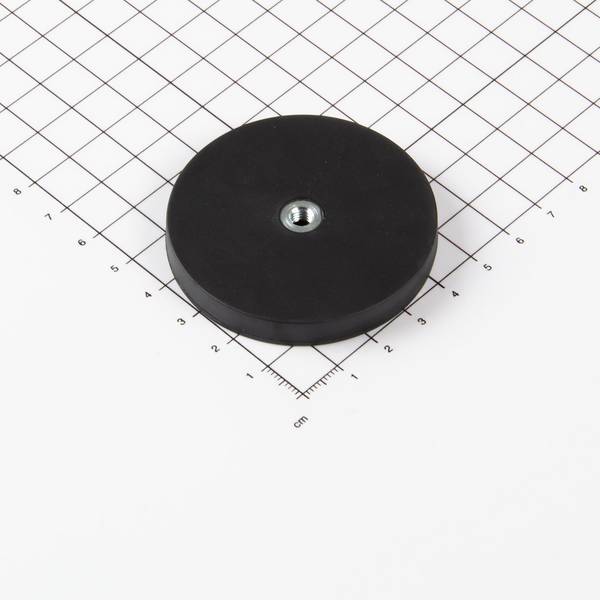 Magna-C Gummiertes Magnetsystem Ø57x7,6mm mit Innengewinde