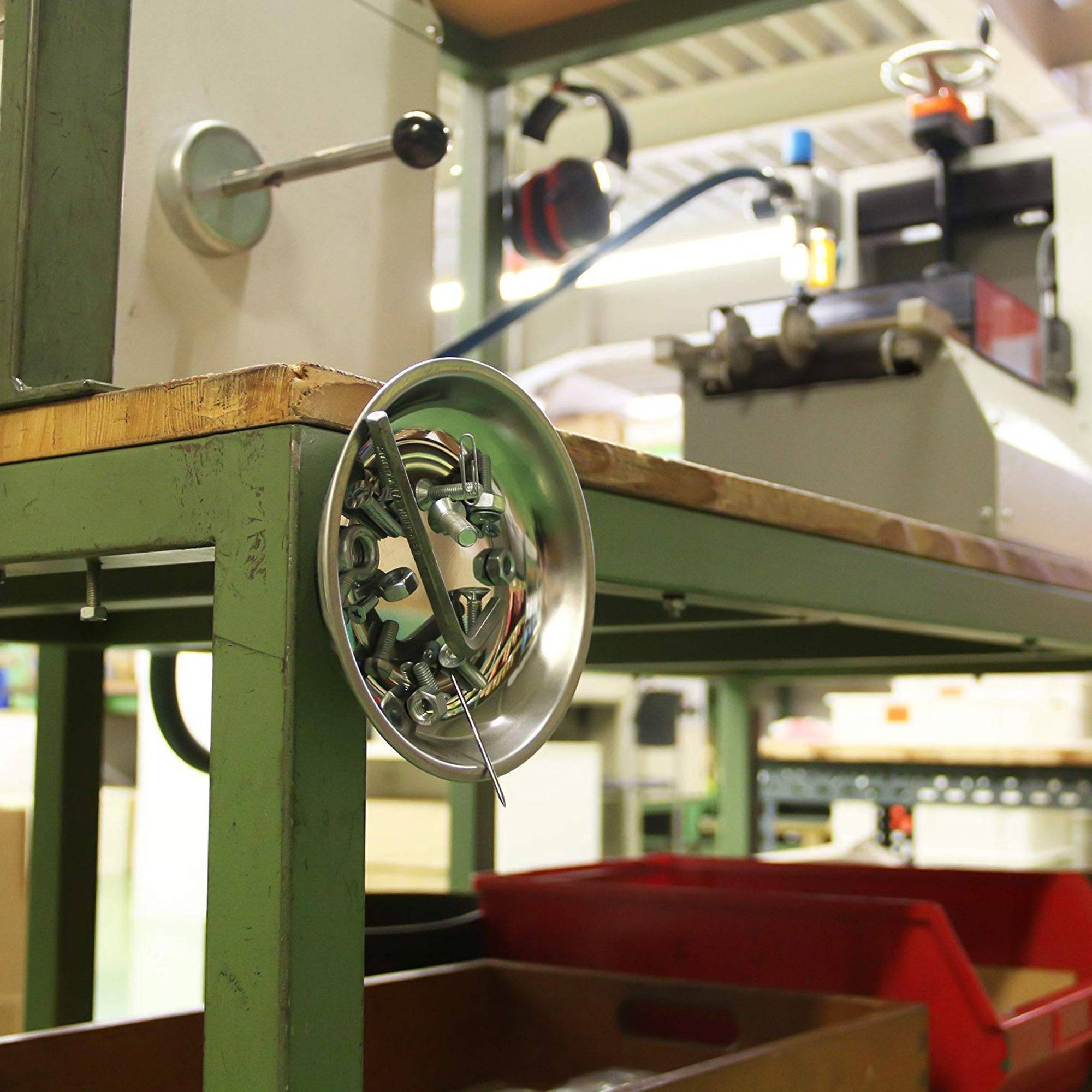 Magna-C Magnetteller Ø155mm aus Edelstahl-2