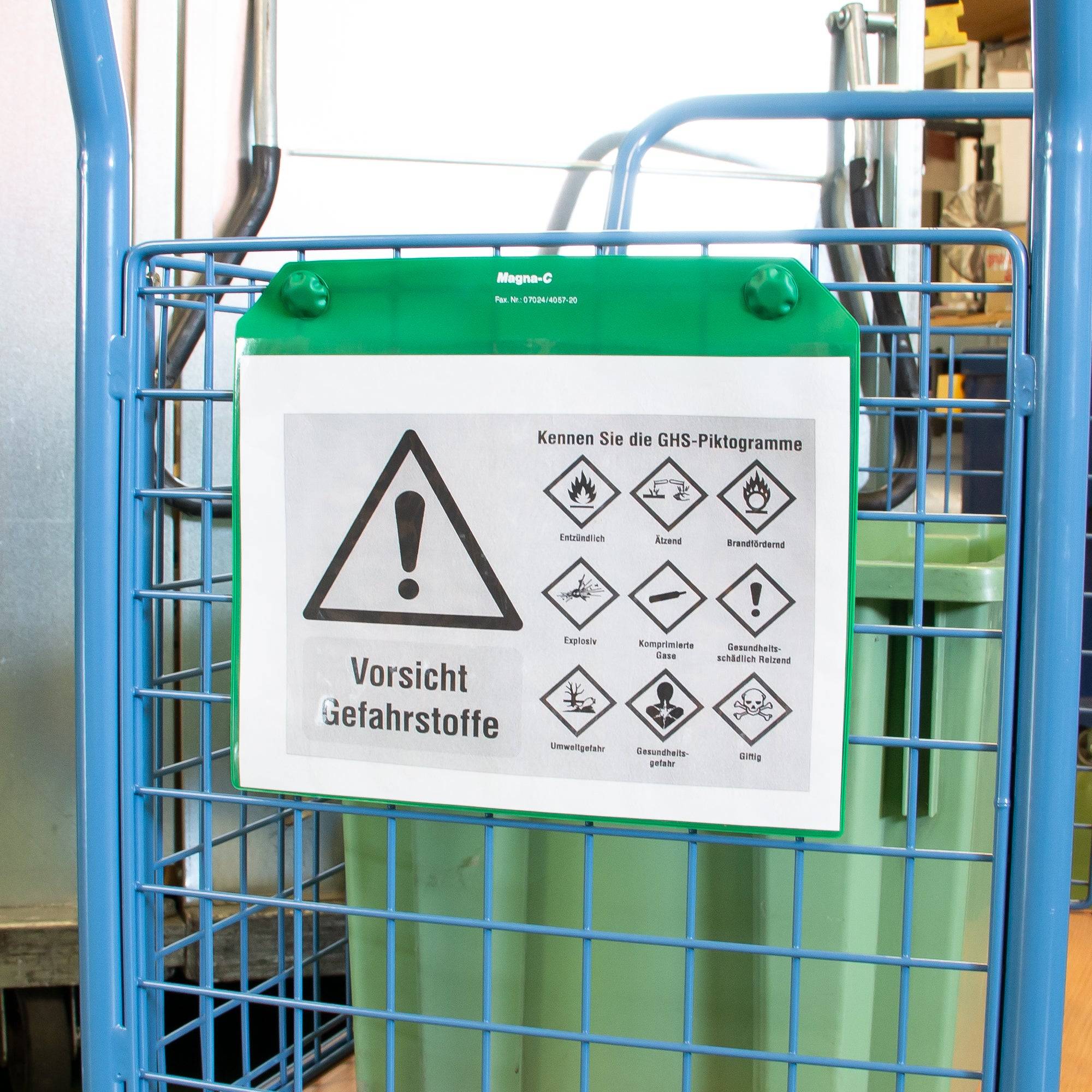 Magna-C Magnettasche 220x300mm mit Neodym-Magneten für DIN A4-1