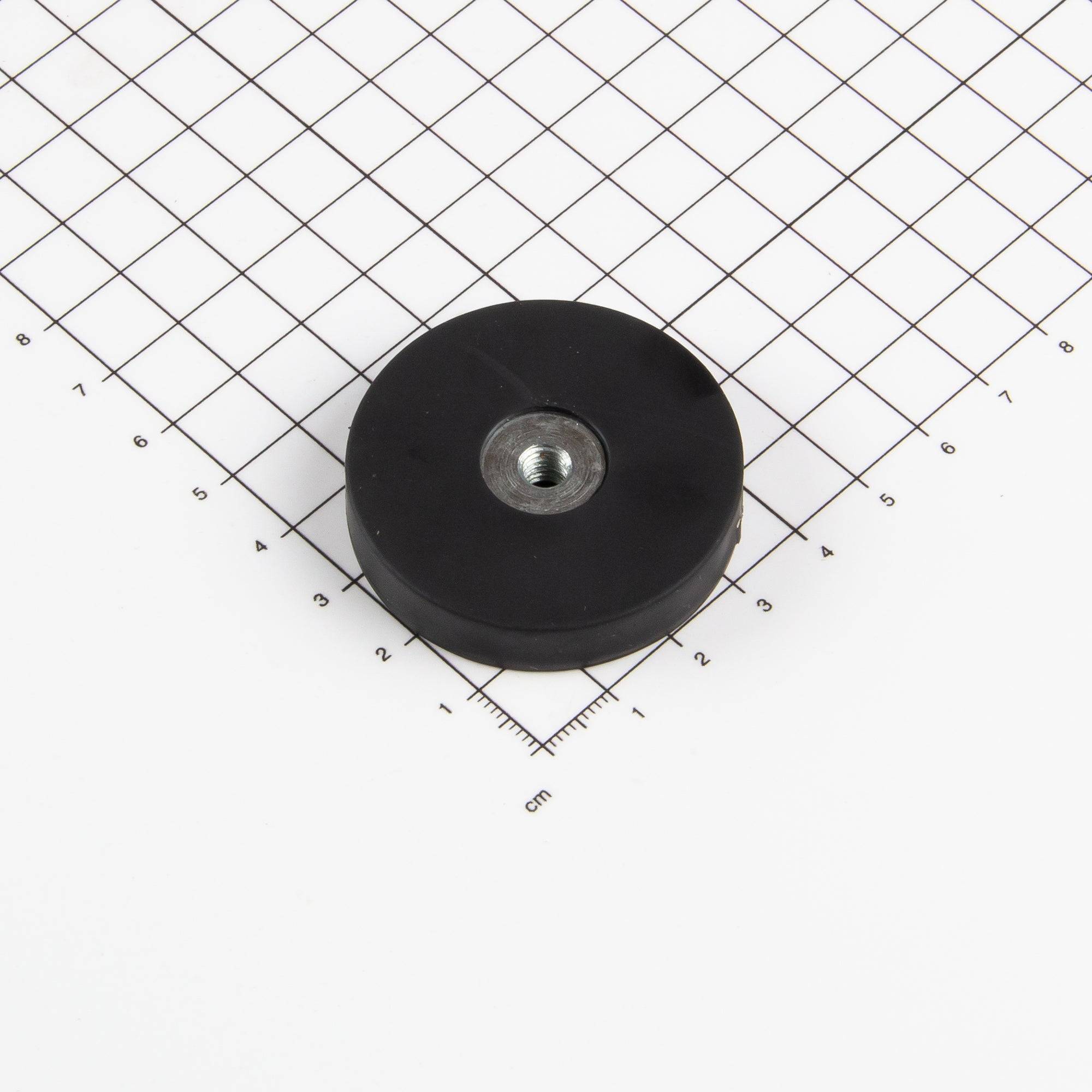 Magna-C Gummiertes Magnetsystem Ø45x9,5mm mit Innengewinde-2