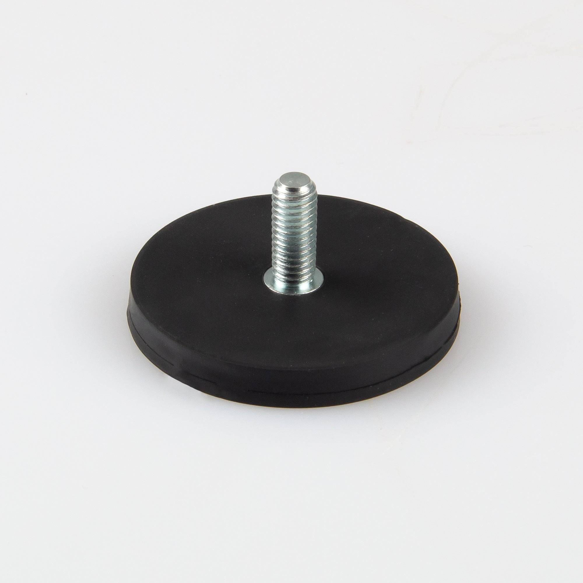 Magna-C Gummiertes Magnetsystem Ø43x6mm mit Gewindezapfen-1