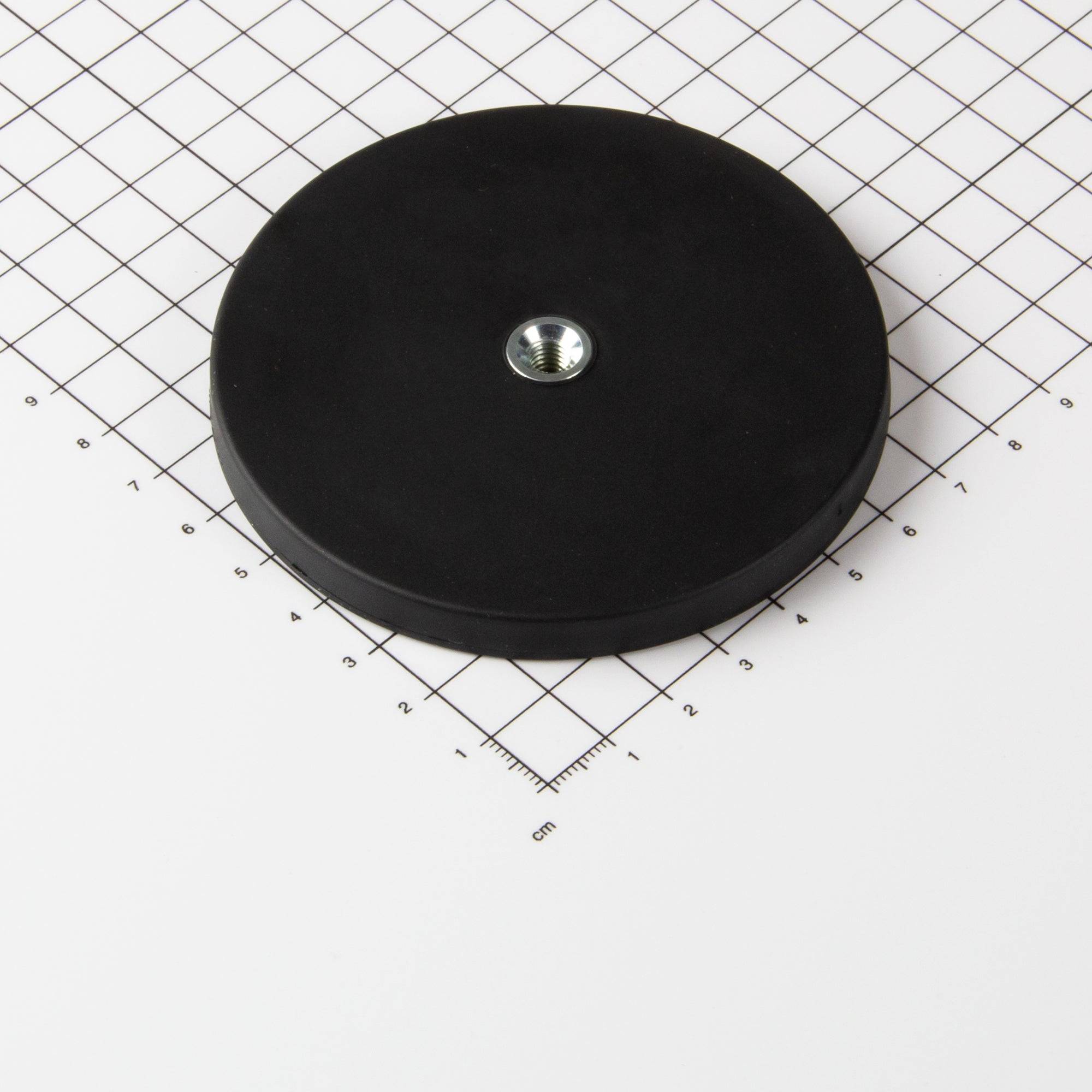 Magna-C Gummiertes Magnetsystem Ø88x8,5mm mit Innengewinde