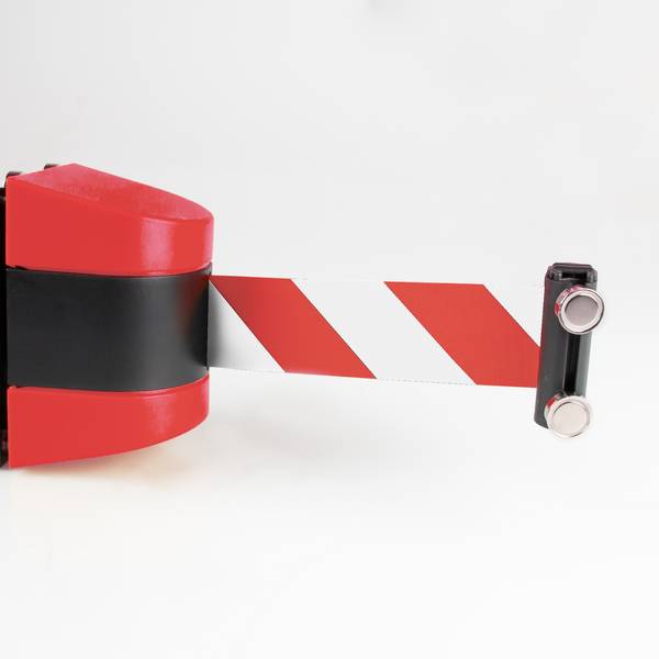 Magna-C Magnetisches Absperrband rot-weiß Länge 7,7m
