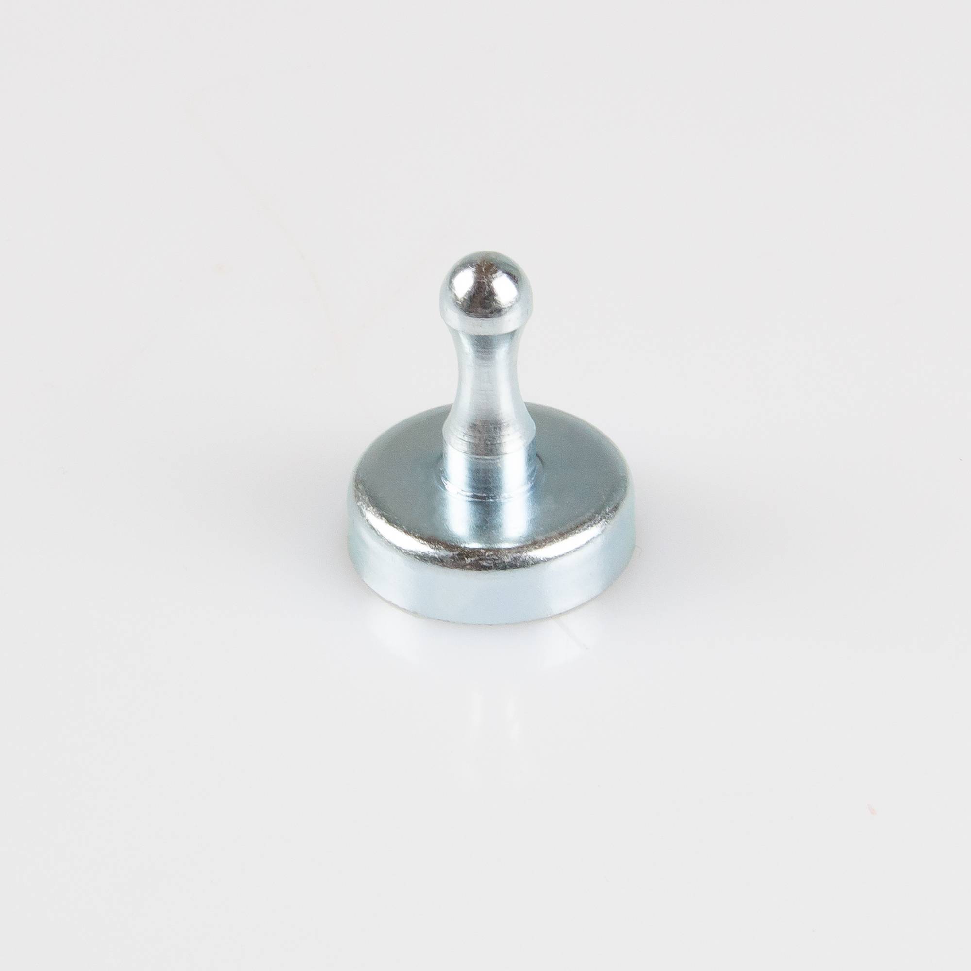 Starker Griffmagnet Ø25 mm silber-1