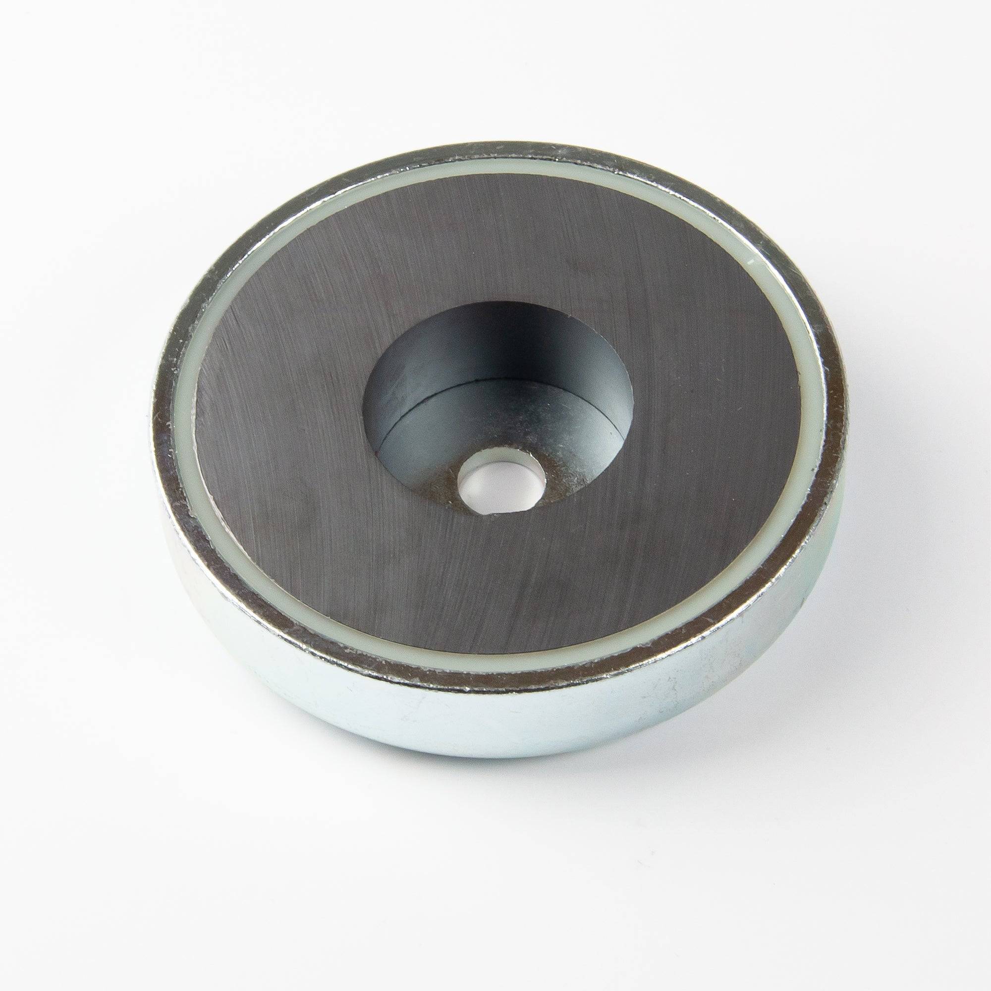 Magna-C Ferrit Flachgreifer Ø83x18mm mit zylindrischer Senkung-1