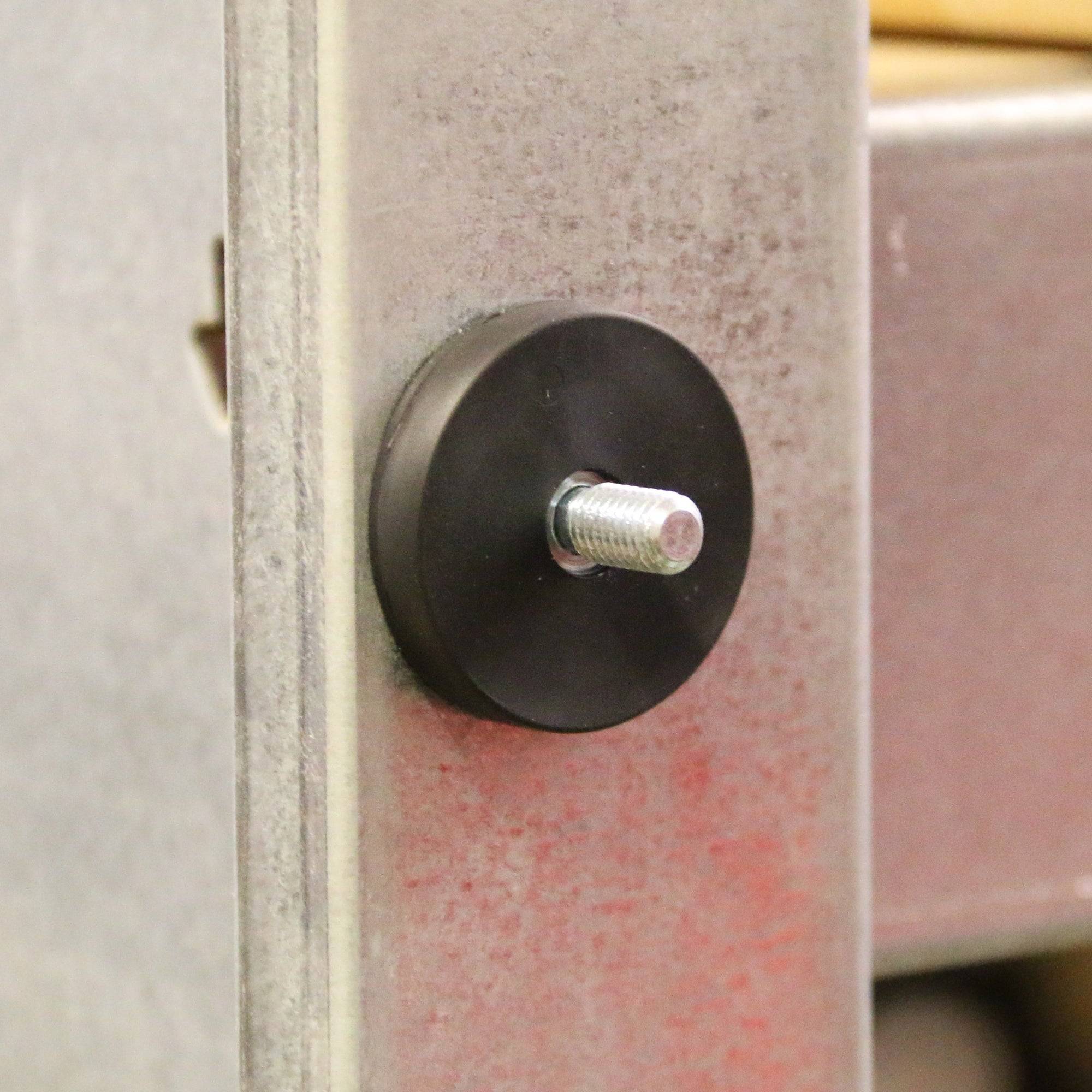 Magna-C Gummiertes Magnetsystem Ø31x6mm mit Gewindezapfen-3