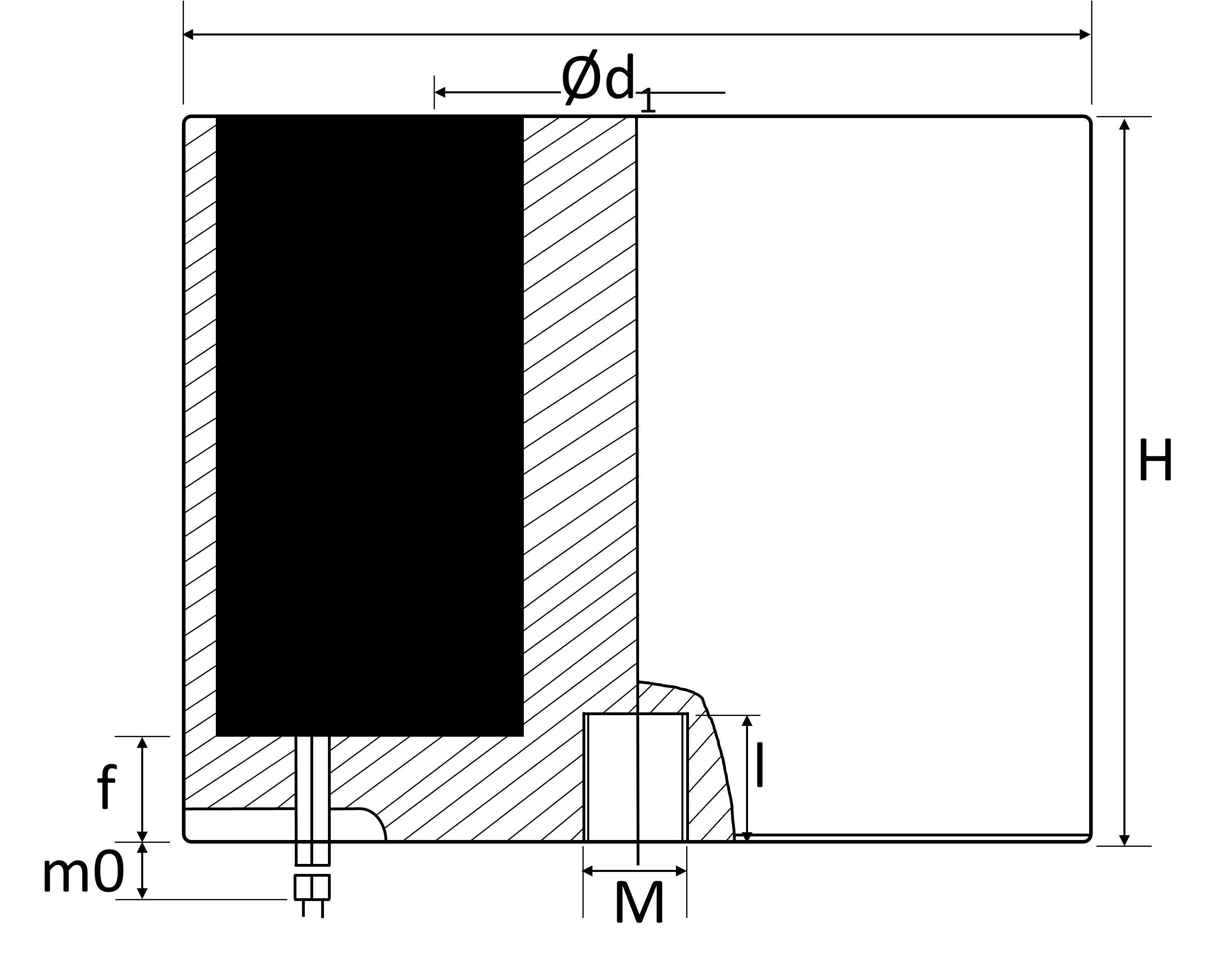 Magna-C Elektro-Haftmagnetsystem Ø100x43mm-3