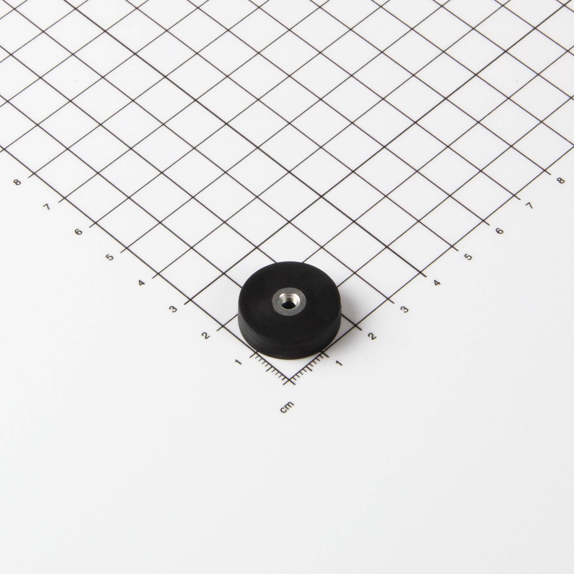 Magna-C Gummiertes Magnetsystem Ø22x6mm mit Innengewinde-2