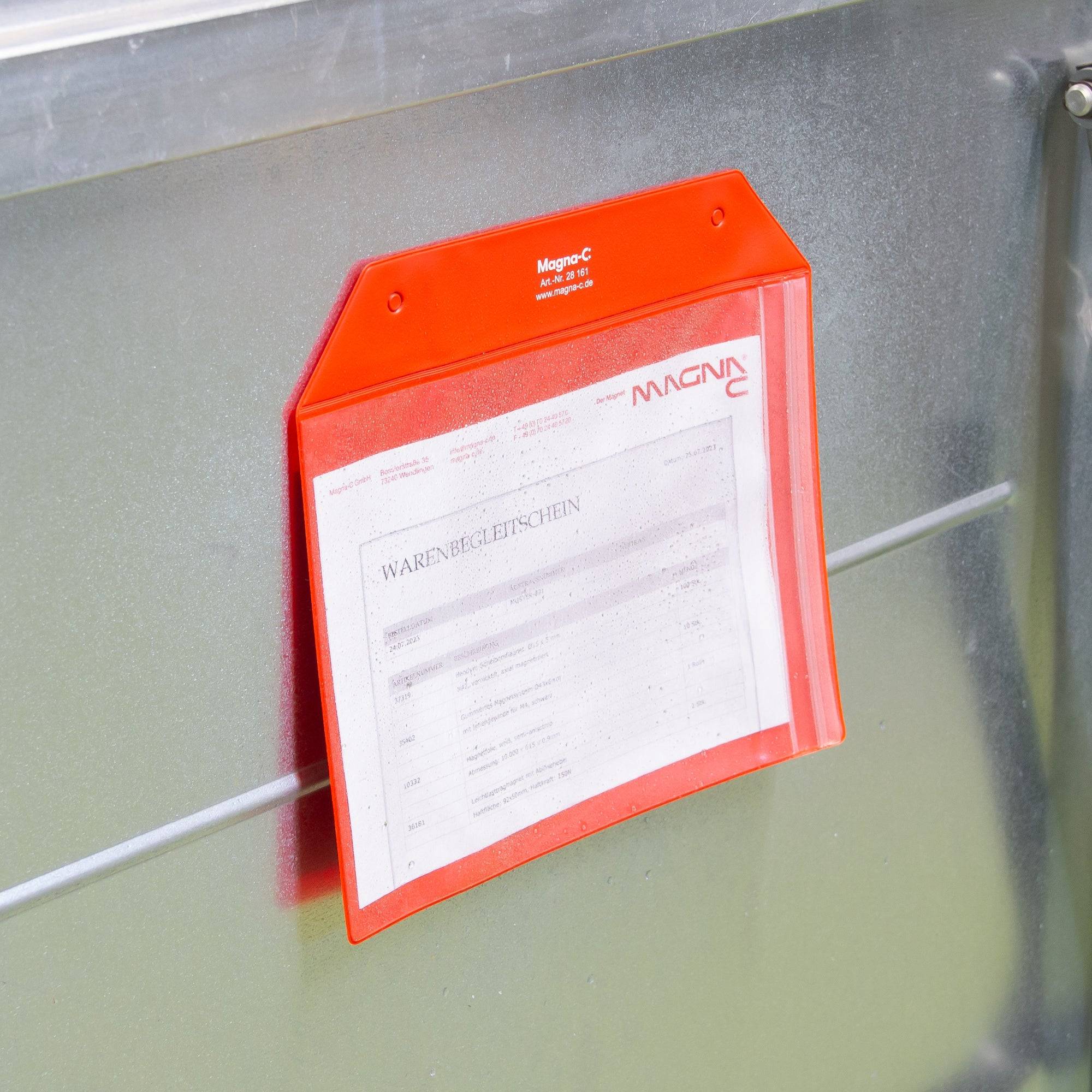 Magna-C Magnettasche 230x170mm mit Druckverschluss für DIN A5-2