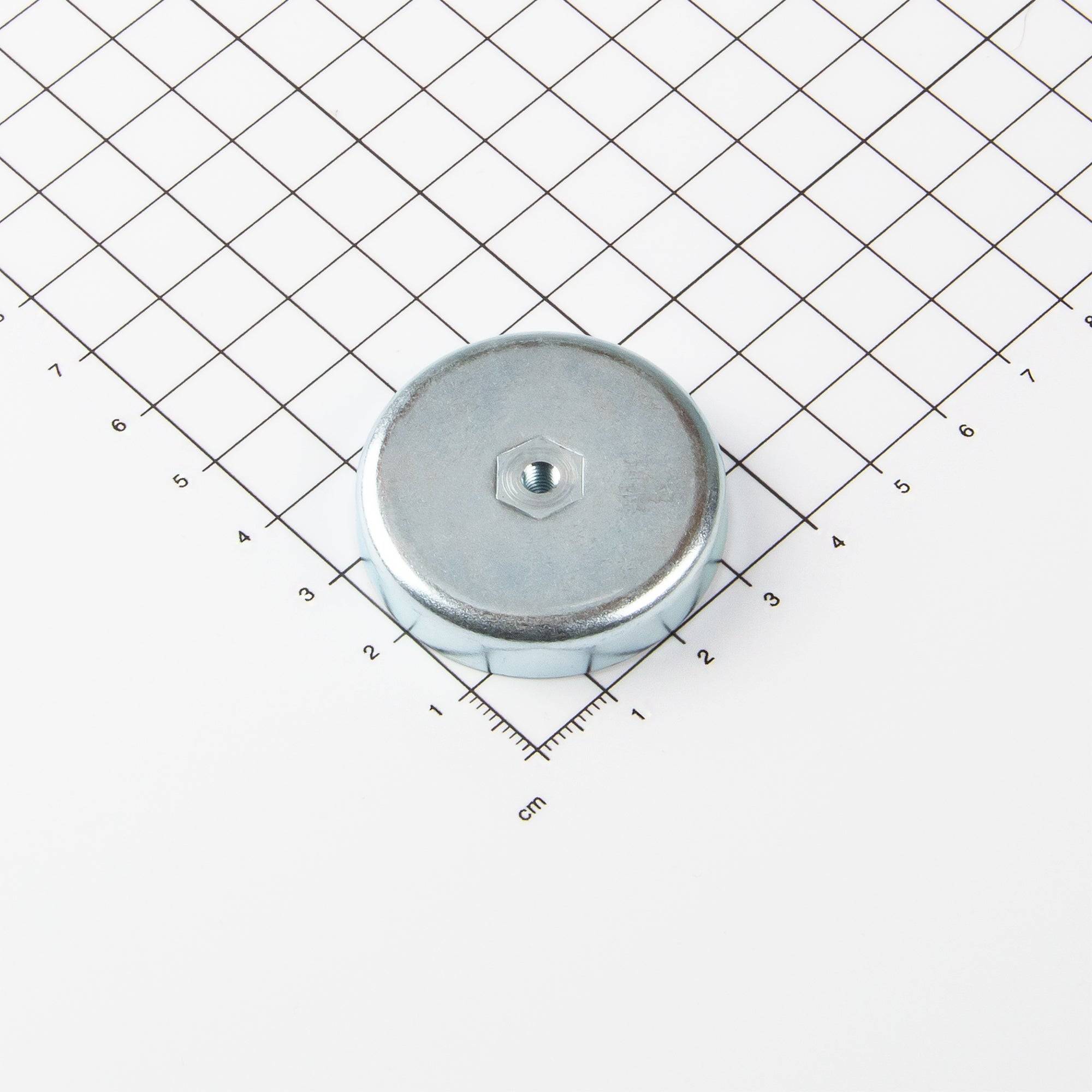 Magna-C Ferrit Flachgreifer mit Innengewinde Ø40x8mm-2