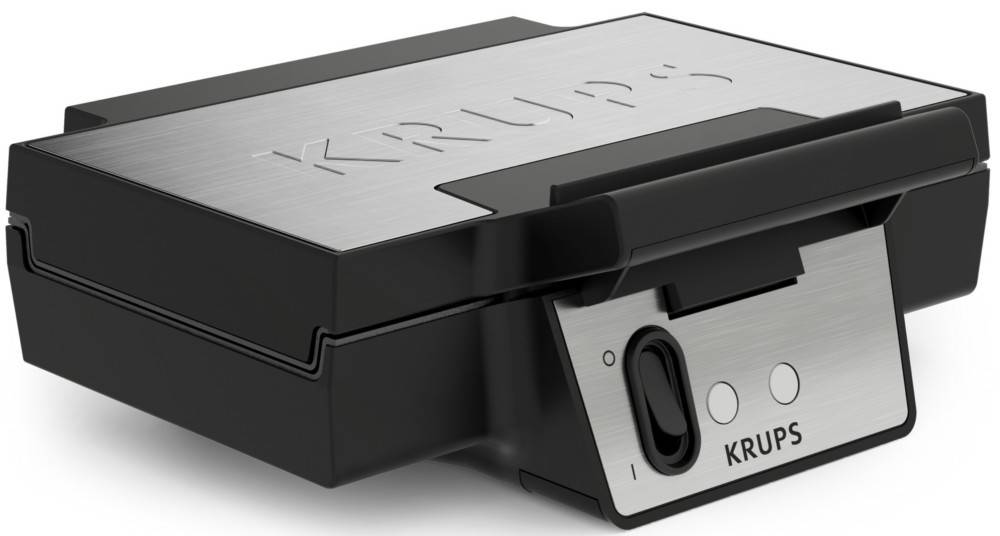 Krups FDK2, 2 Waffel(n), Quadratisch, Schwarz, 850 W, 234 mm, 265 mm-0