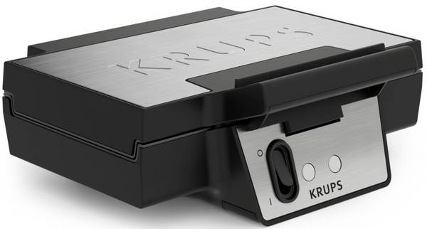 Krups FDK2, 2 Waffel(n), Quadratisch, Schwarz, 850 W, 234 mm, 265 mm