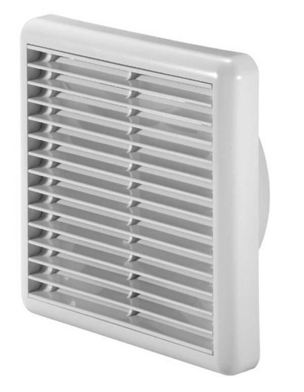 Helios Lüftungsgitter G 160, DN Weiß