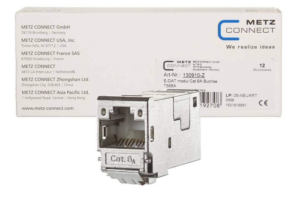 12 Stk. Metz Connect E-DATmodul 130910-Z-0