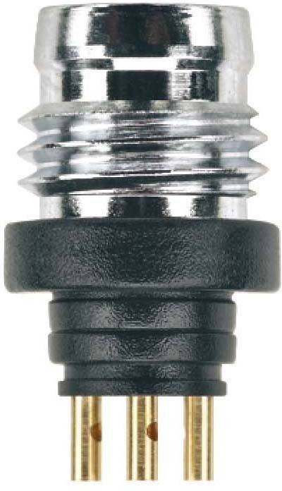 10 Stk. Escha Einbaustecker SESP4SL-0