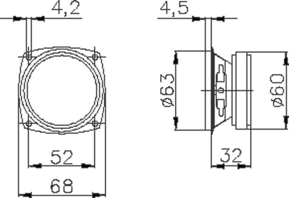 WHD Lautsprecher Chassis B66BB-4-0