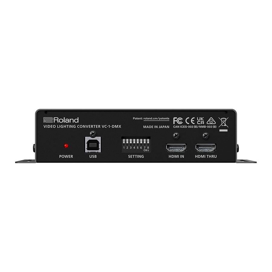 ROLAND VC-1-DMX - Video Lighting Konverter für automatische Lichtshows aus Video- und Audioquellen-0