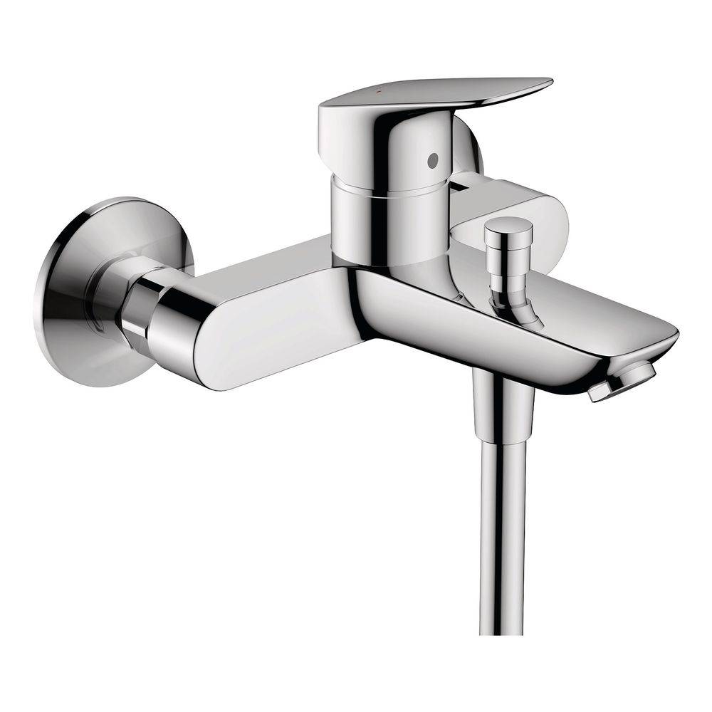 hansgrohe Logis Einhebel-Wannenmischer Aufputz 20l/min, Chrom-0