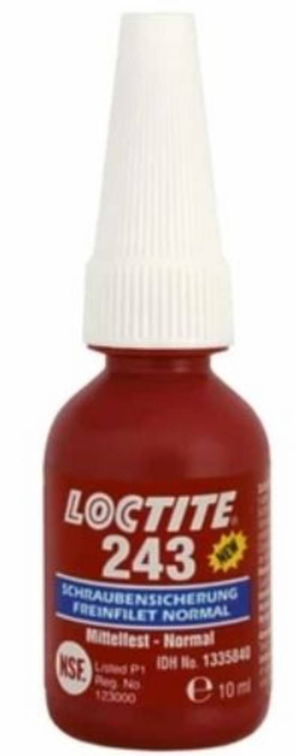 LOCTITE 243 1918246  Schraubensicherung Festigkeit: mittel 10 ML