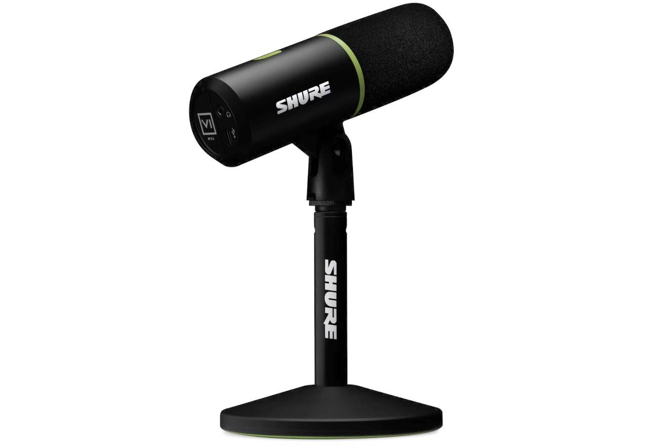 Shure MV6, Tischmikrofon, -34,7 dB, 50 - 15000 Hz, 24 Bit, Kardioide, Kabelgebunden-0