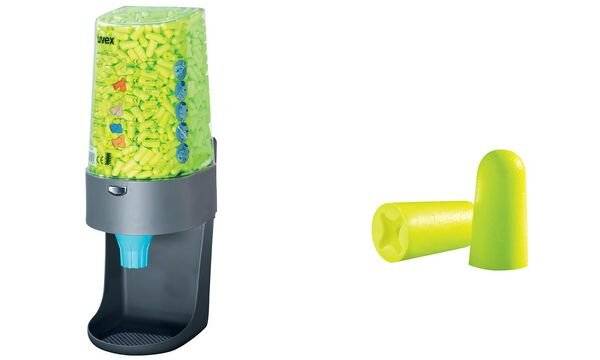 Einweg-Gehörschutzstöpsel uvex x-fit, 37 dB, Größe M, 300 Paar-1