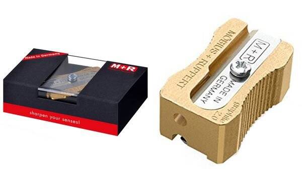 Minenspitzer doppelt Messing Geschenkverpackung-1