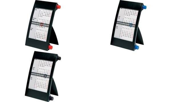 Tischkalender "3-Monatskalender" 2024/2025, rot (6250021)