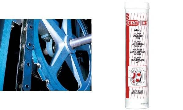 CRC MoS2 SUPERLONGTERM GREASE Langzeitfett, 400 ml Kartusche (6403026)-2