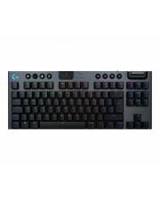 Logitech G G915 X Tastatur gaming LIGHTSPEED TKL Hintergrundbeleuchtung kabellos USB-C Bluetooth 2,4 GHz Schwarz