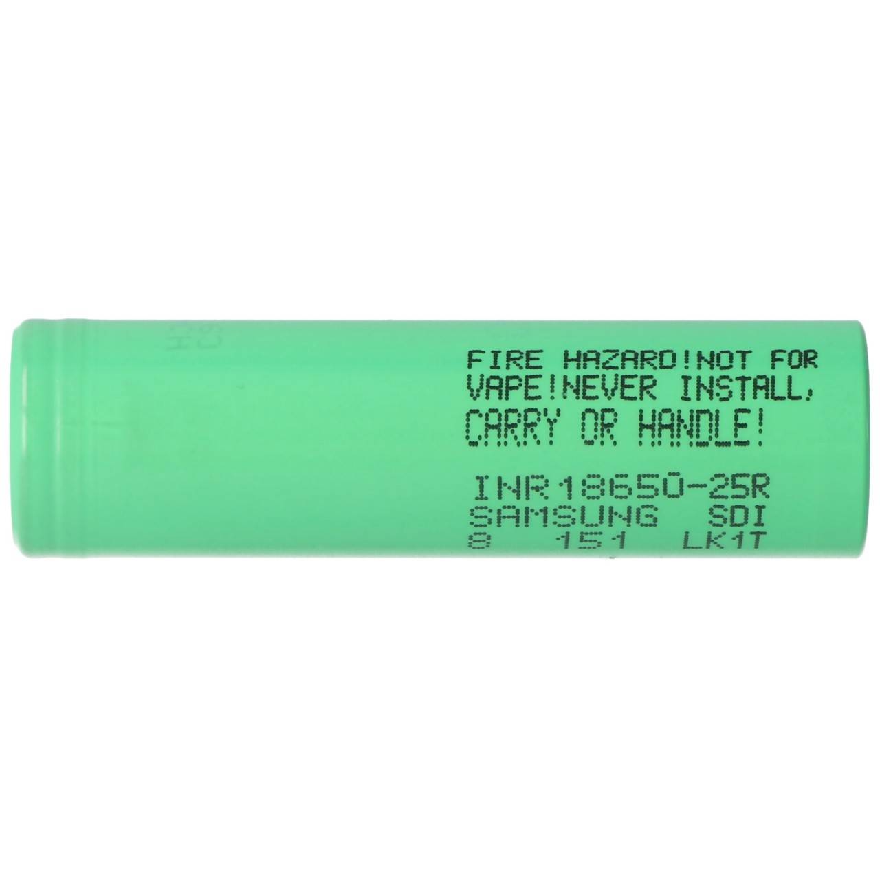 Samsung INR18650-25R 2500mAh 3,7V, Lithium Ionen Akku, ungeschützt-3