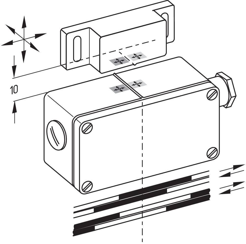 Schmersal BN 20-01Z-M16 Magnetschalter , P/N: 101172087-2